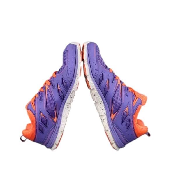 Champion Shoes Womens 6.5 Athletic Trainer Running Comfort Walking Purple Orange - Picture 12 of 13